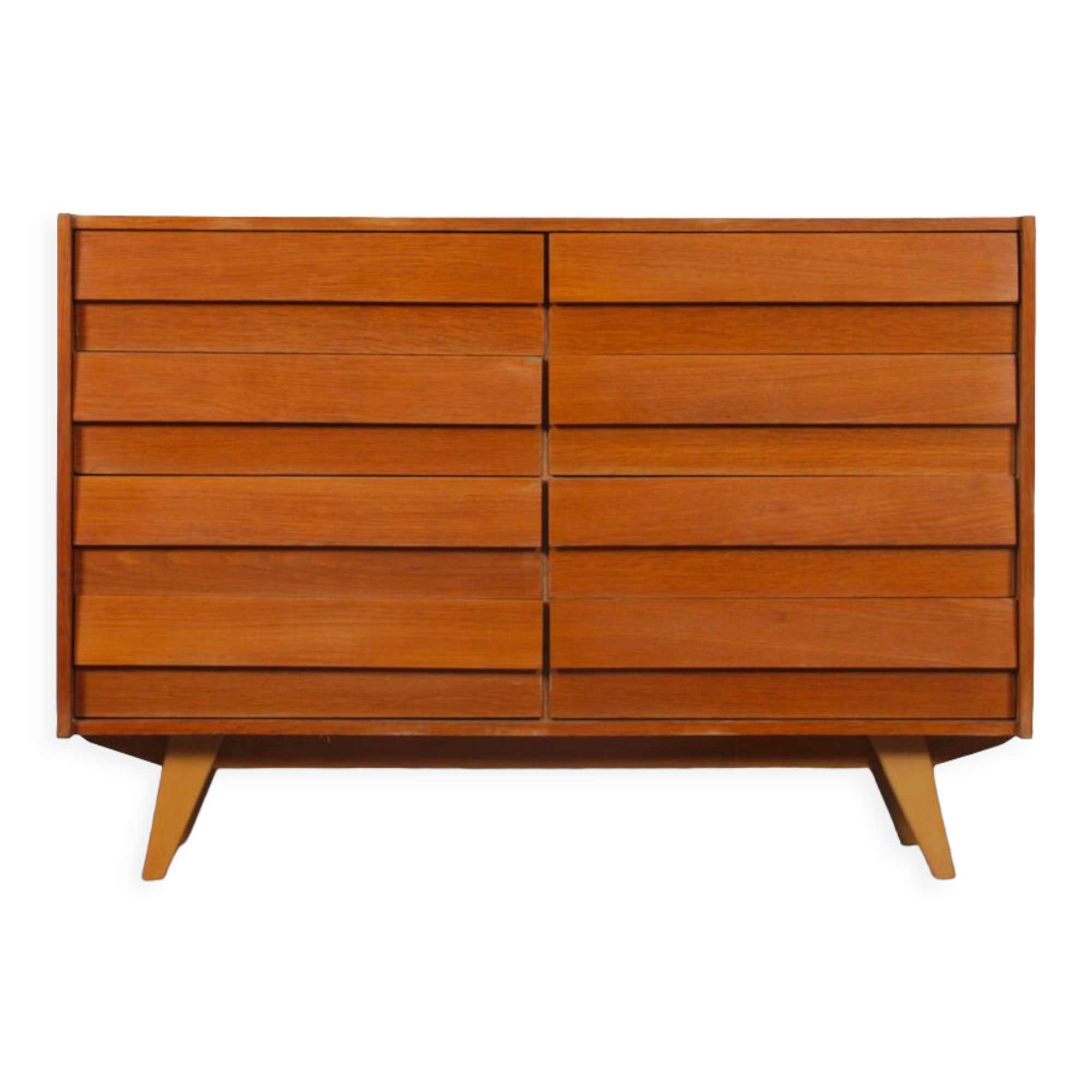 Commode en bois par Jiri Jiroutek modèle U-453 vers 1960