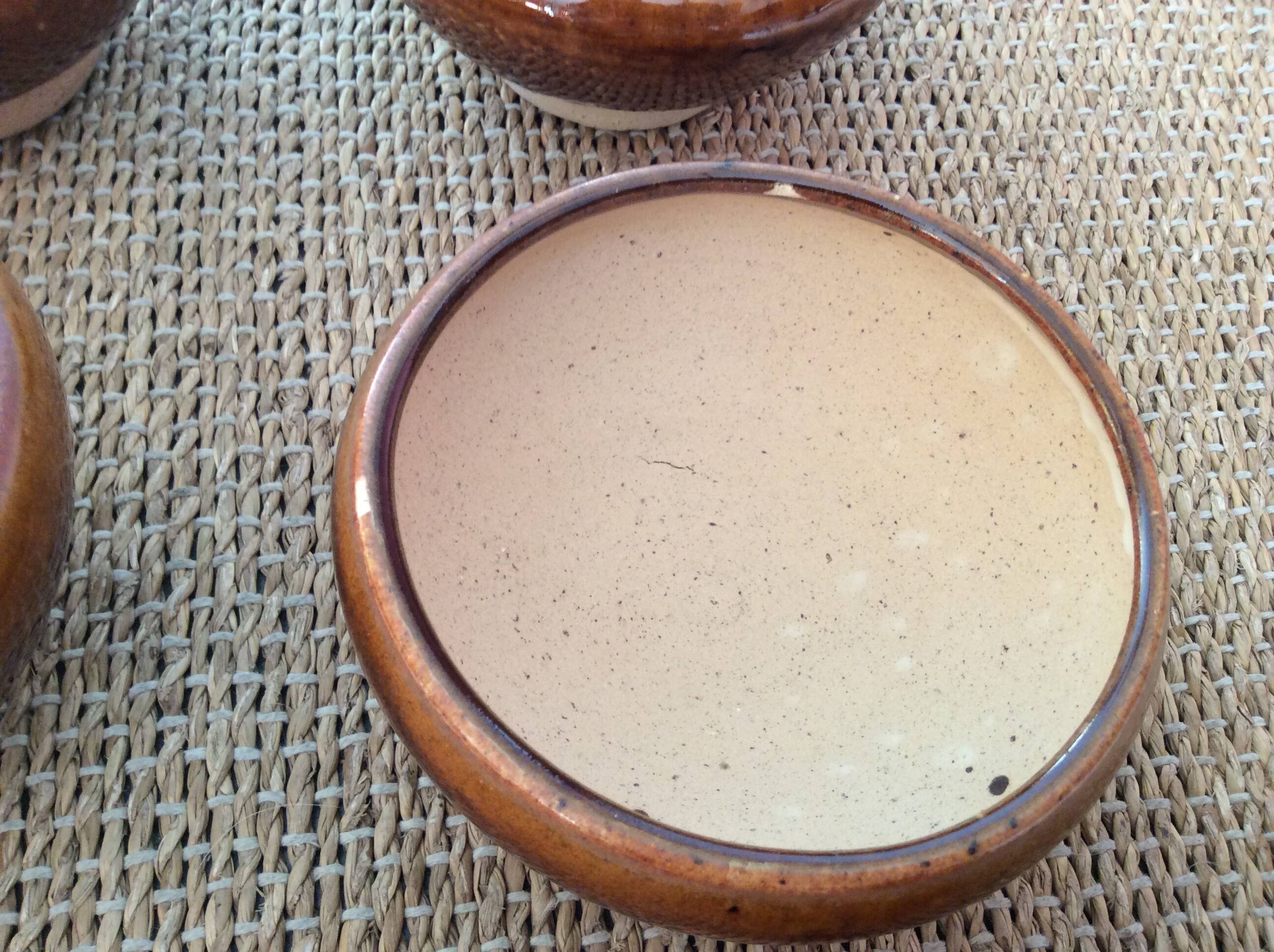 10 stoneware bowls