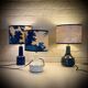 Danish ceramic lamp base from the 70s