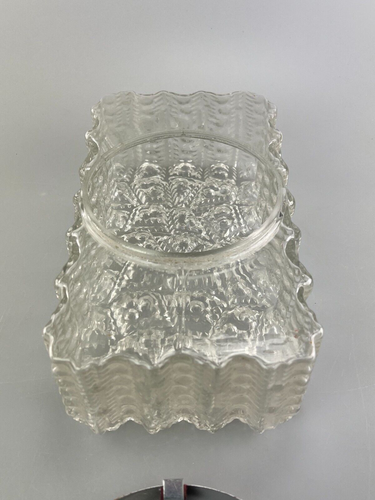 60s 70s lamp light wall lamp wall lamp ice glass space age design