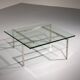 Coffee table by Poul Kjærholm model PK61 made in Denmark 1960