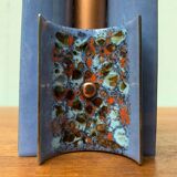 Vintage enamel candlestick