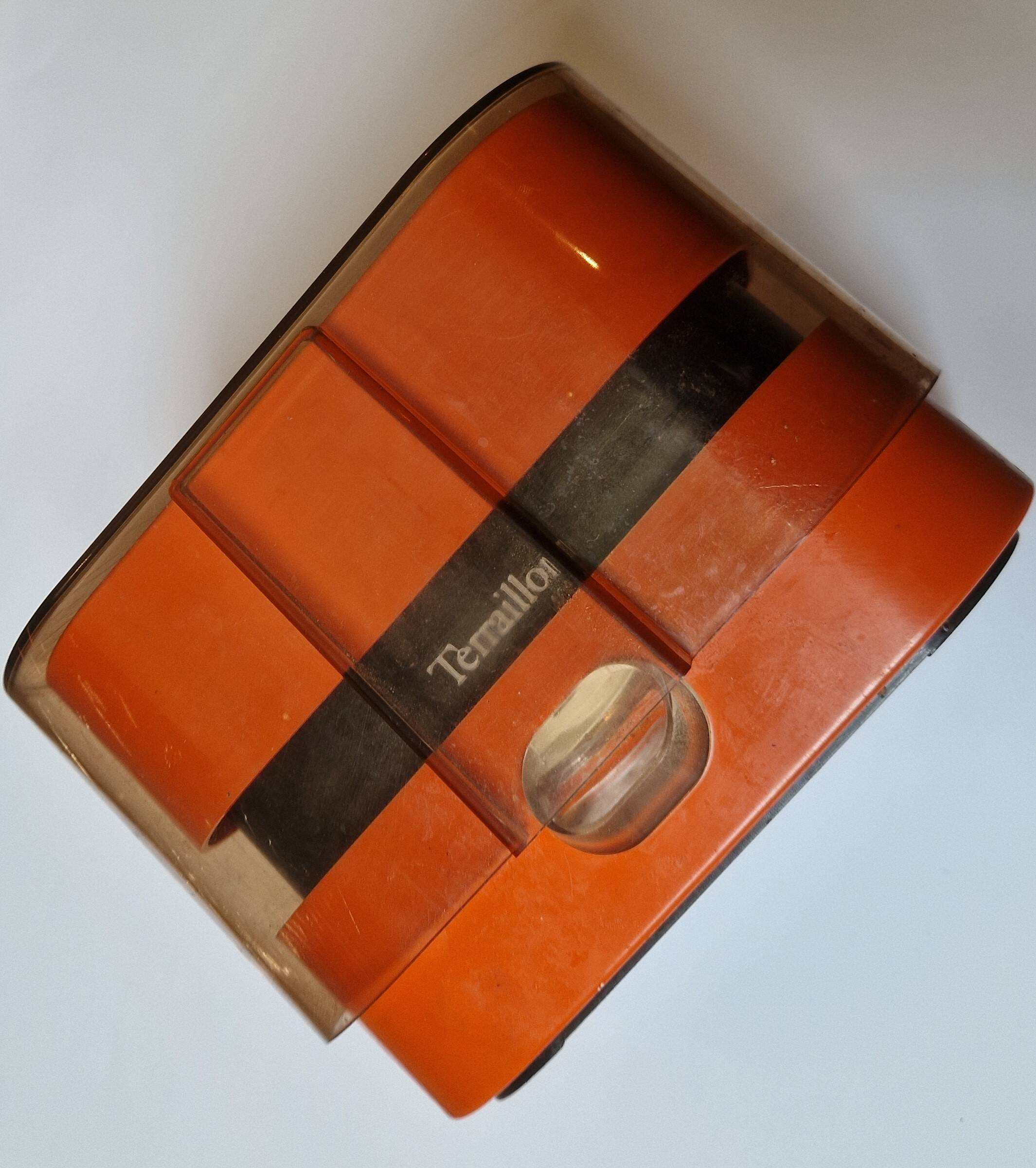 Terraillon 4000 orange kitchen scale vintage 1970