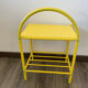 Yellow bedside table