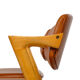 Four Kai Kristiansen oak chairs with new leather upholstery