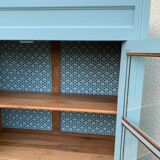 Parisian glass cabinet art deco 1940