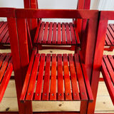 6 Trieste chairs by Aldo Jacober