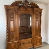 Neo Renaissance style castle bookcase