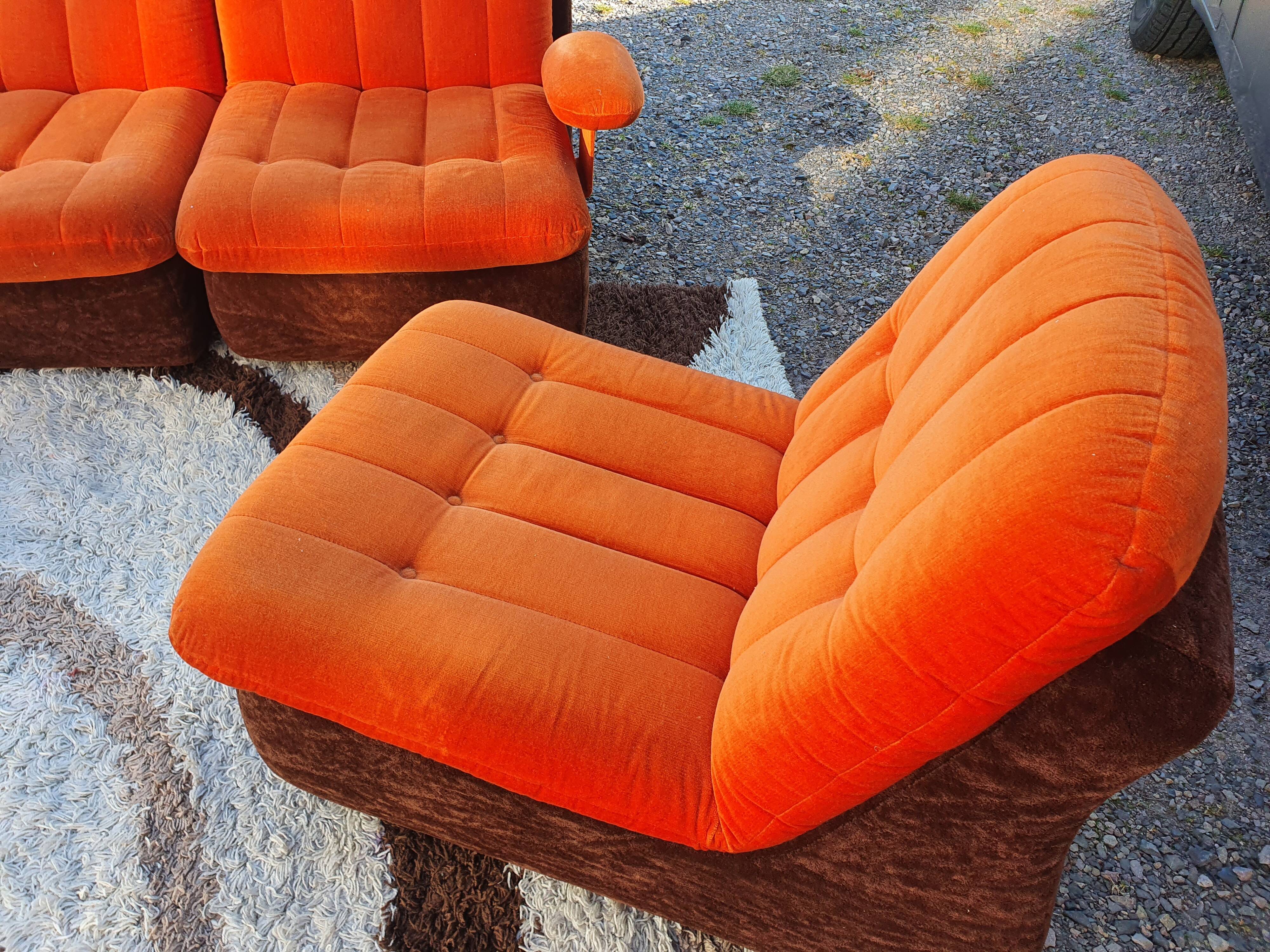 4 modular velvet heaters year 60/70