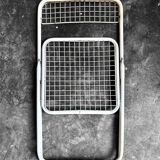 Chaise pliante "Ted Ned" en métal blanc par Niels Gammelgaard pour IKEA, années 1980