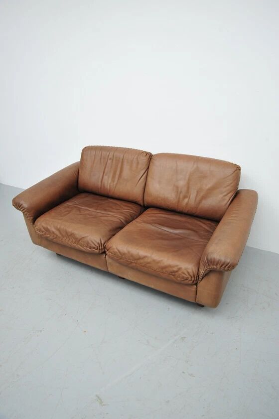 Leather DS41A Sofa from de Sede, 1970s