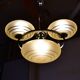 Art Deco Chandelier, Czechoslovakia , 1930s