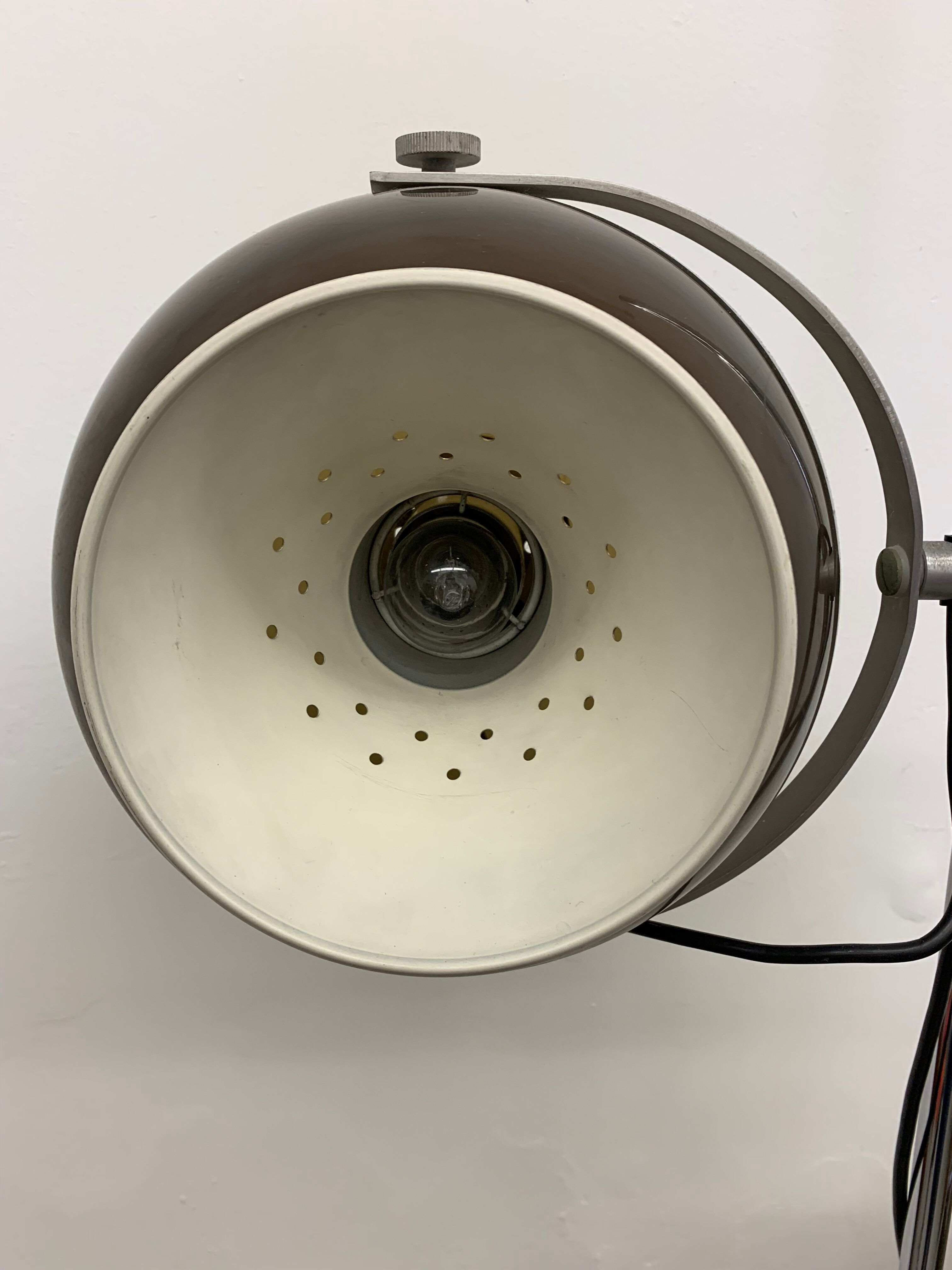 Vintage Dijkstra globe floor lamp , 1970