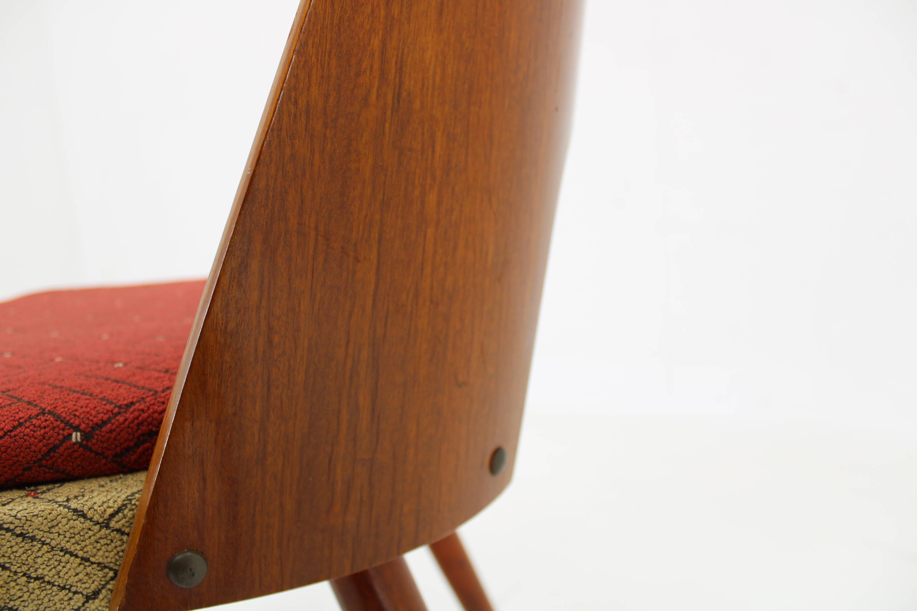 1960s Oswald Haerdtl ,Set of 4 Dining Chairs by TON, Czechoslovakia