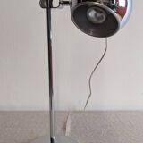 Chrome Eye Ball lamp, Space Age, Germany circa 1970.