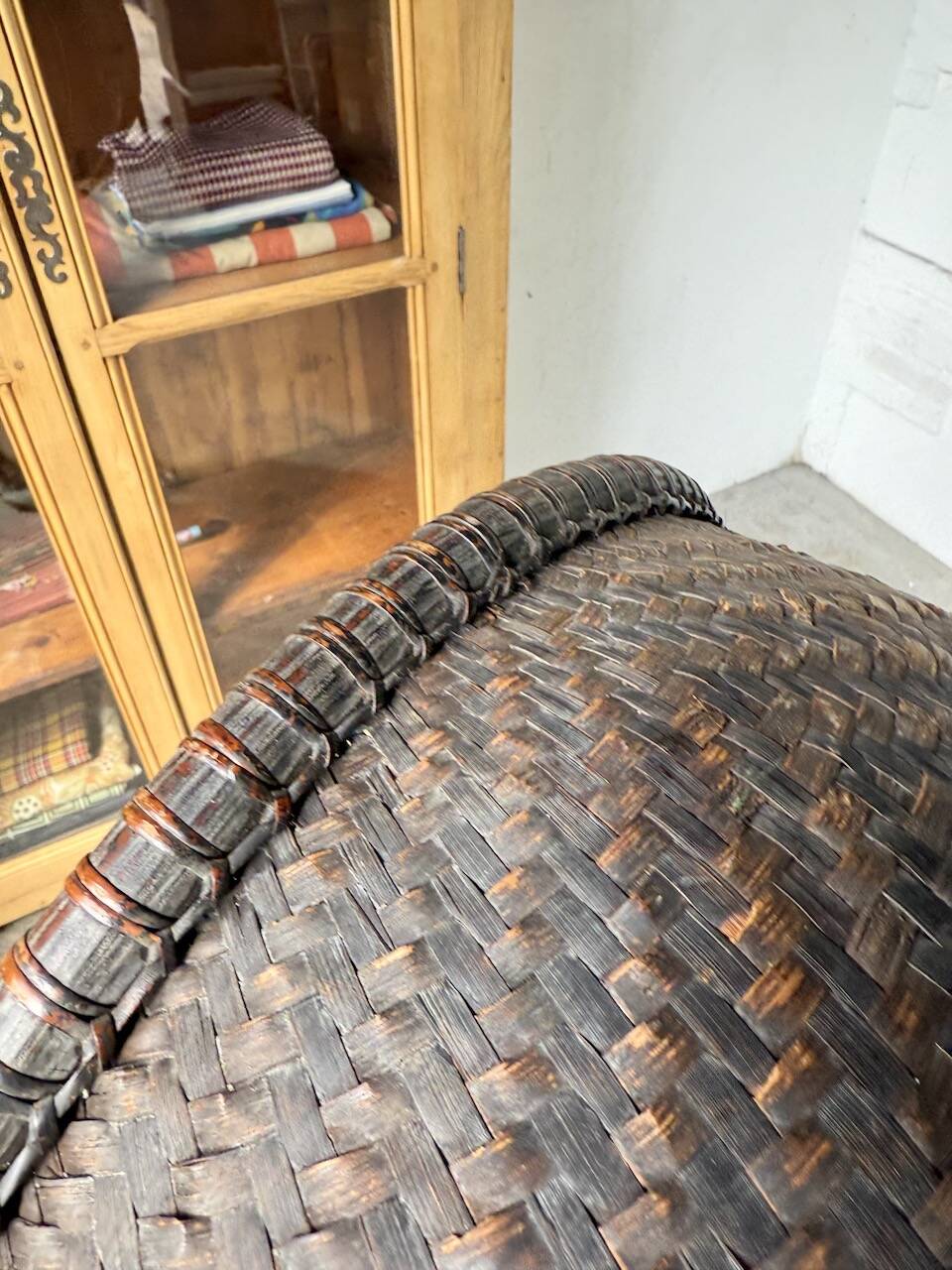 Vietnamese tea basket, mid-20th century