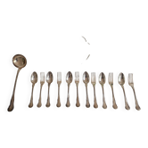 Ménagère Christofle – 13 pièces – Modèle Violonné au Filet