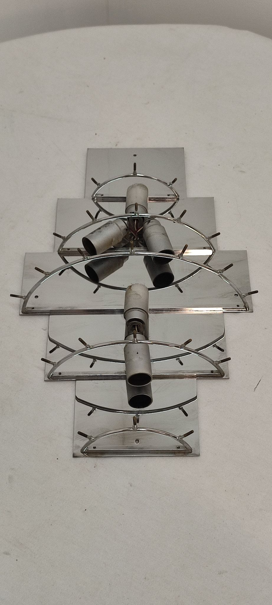 Kinkeldey glass wall lamp, Germany, 1970