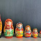 Vintage Russian Matryoshkas Dolls