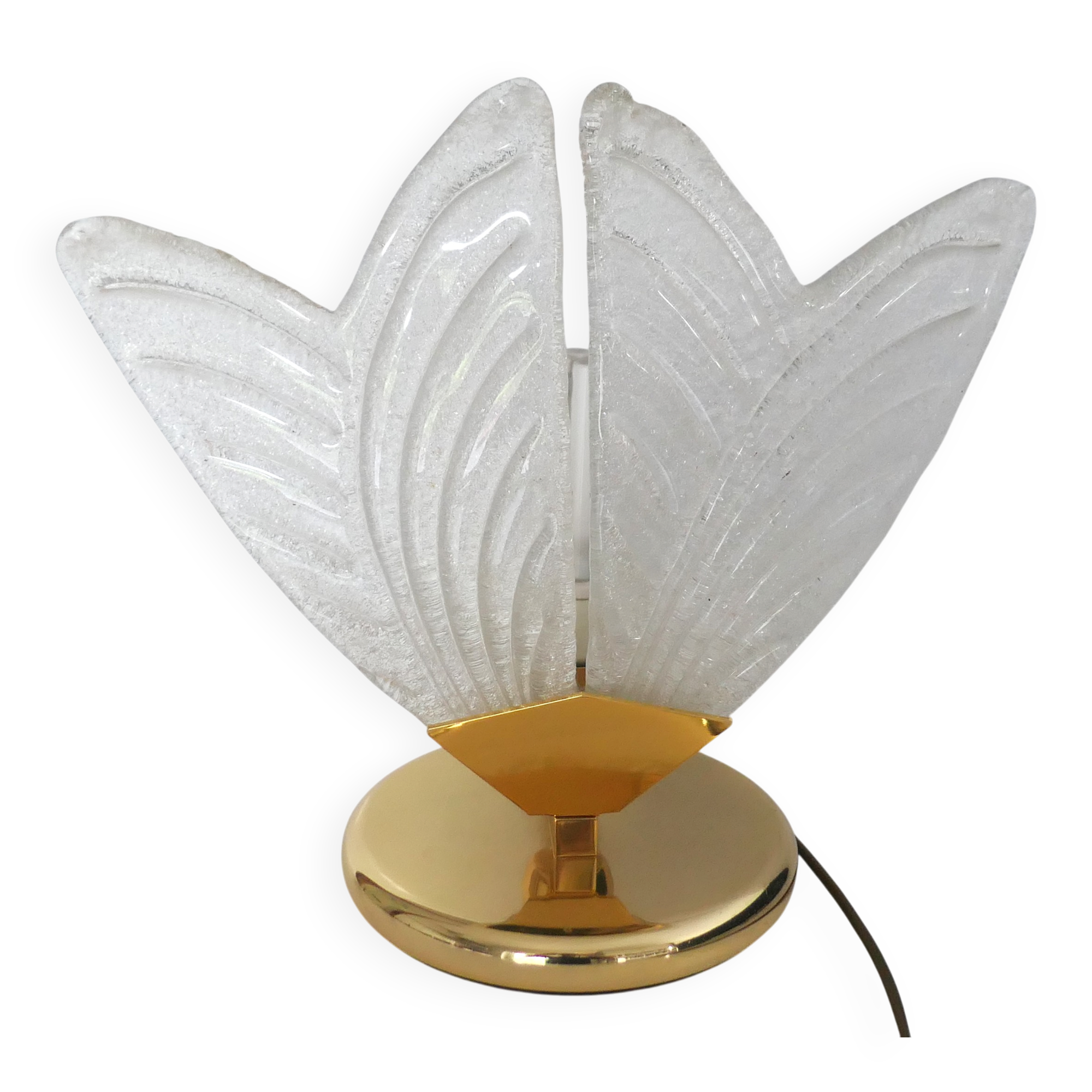 Lamp Sorrento Italy Murano Hollywood Regency 1980