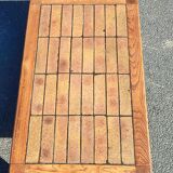 Table basse bois grès