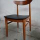 Série de 6 chaises scandinaves