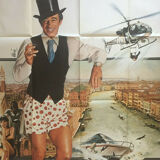 Cinema poster "Le Guignolo" Jean-Paul Belmondo 120x160cm 1980