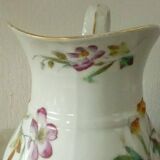 Swan neck porcelain water pitcher