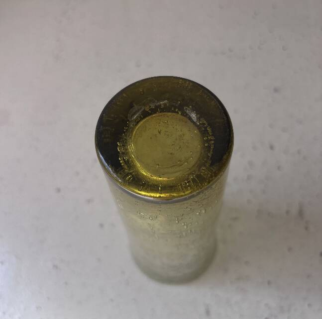 Bubble glass vase from Biot