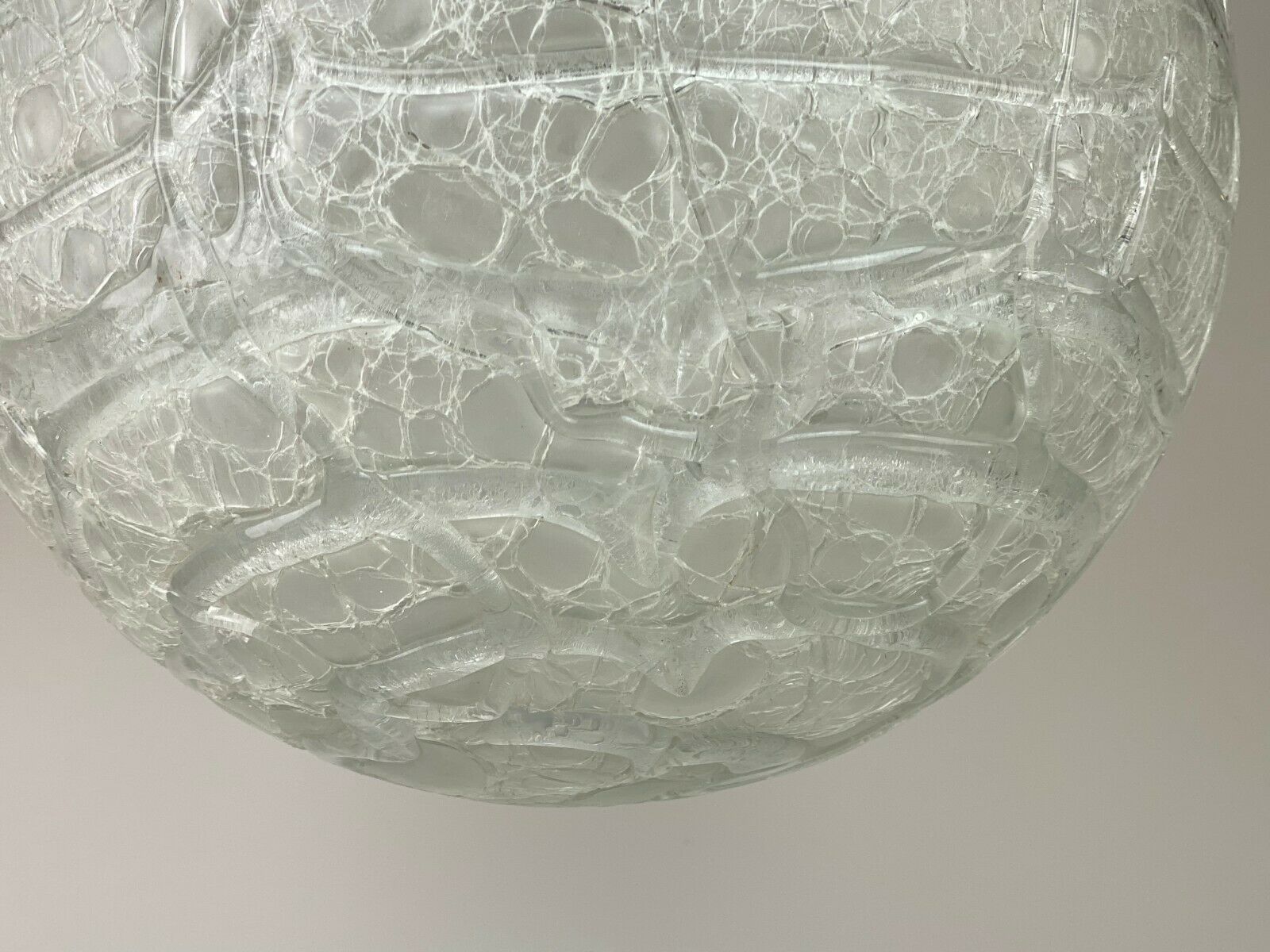 60s 70s lamp light ceiling lamp ball lamp Doria glass space age design