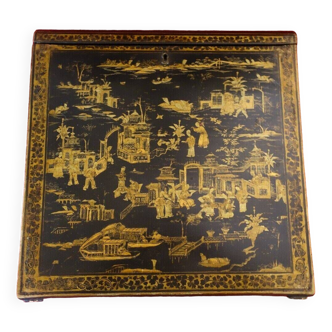 Ecritoire laque XIX asiatique Napoleon III