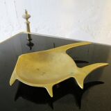 Vintage brass ashtray