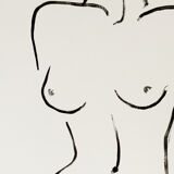 Malina female figure painting