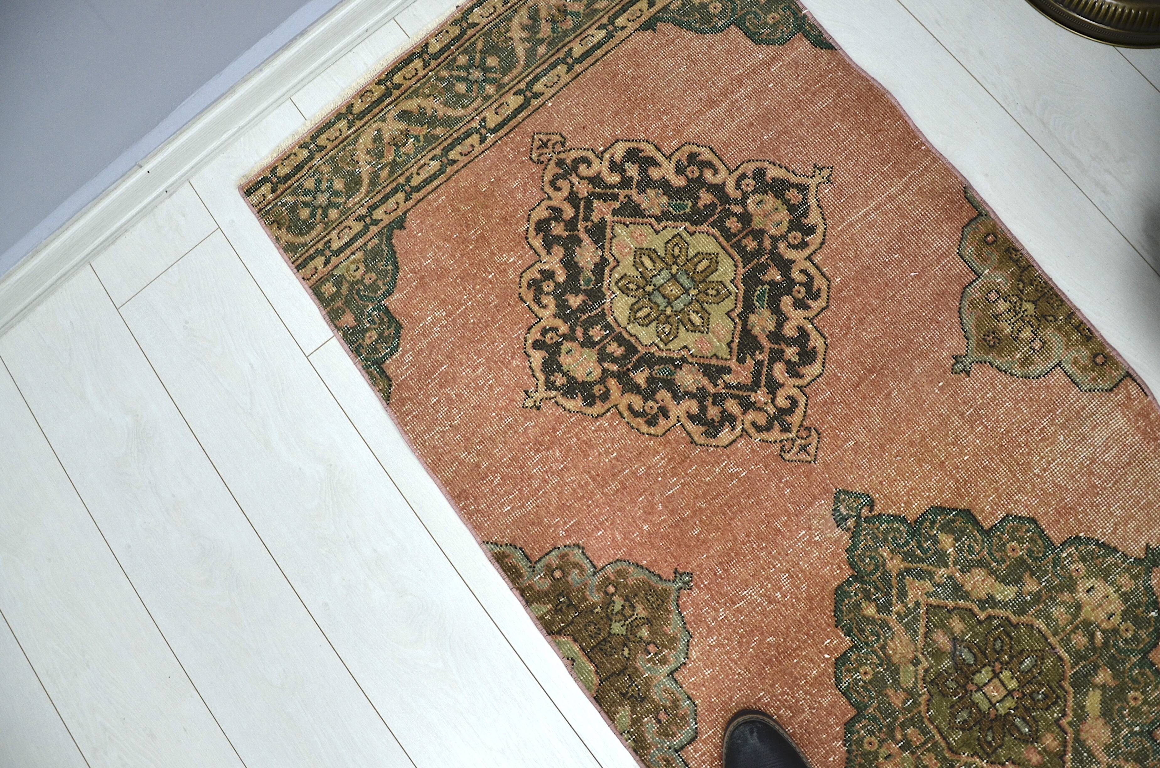 Red & Brown Turkish Handmade Rug sku 2214