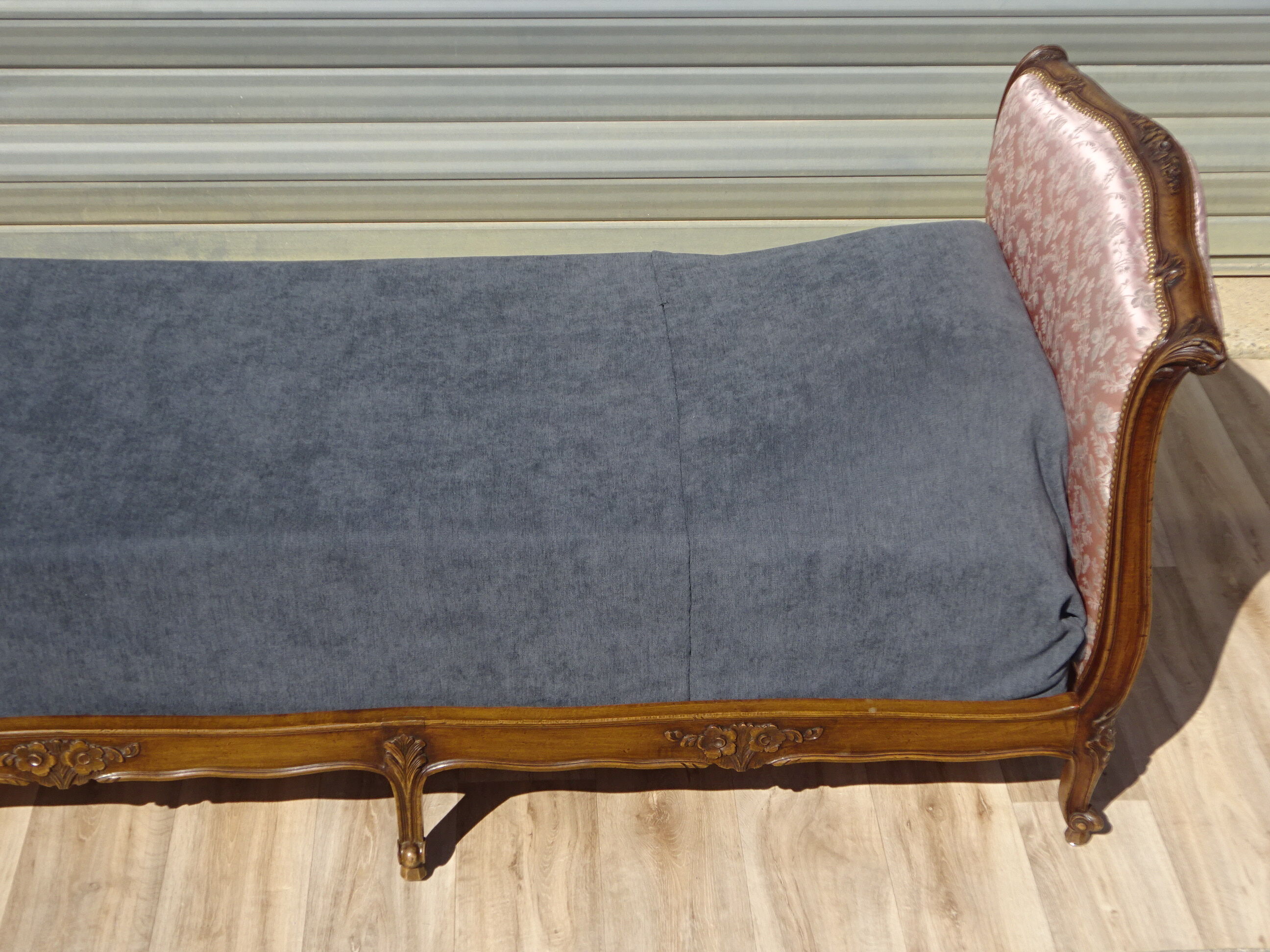 Antique sofa bed, in Louis XV style.