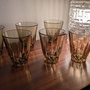 Smoked glasses from the 1970s.