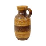 Vintage Bay Vase West Germany Ceramic Flowers 661-40