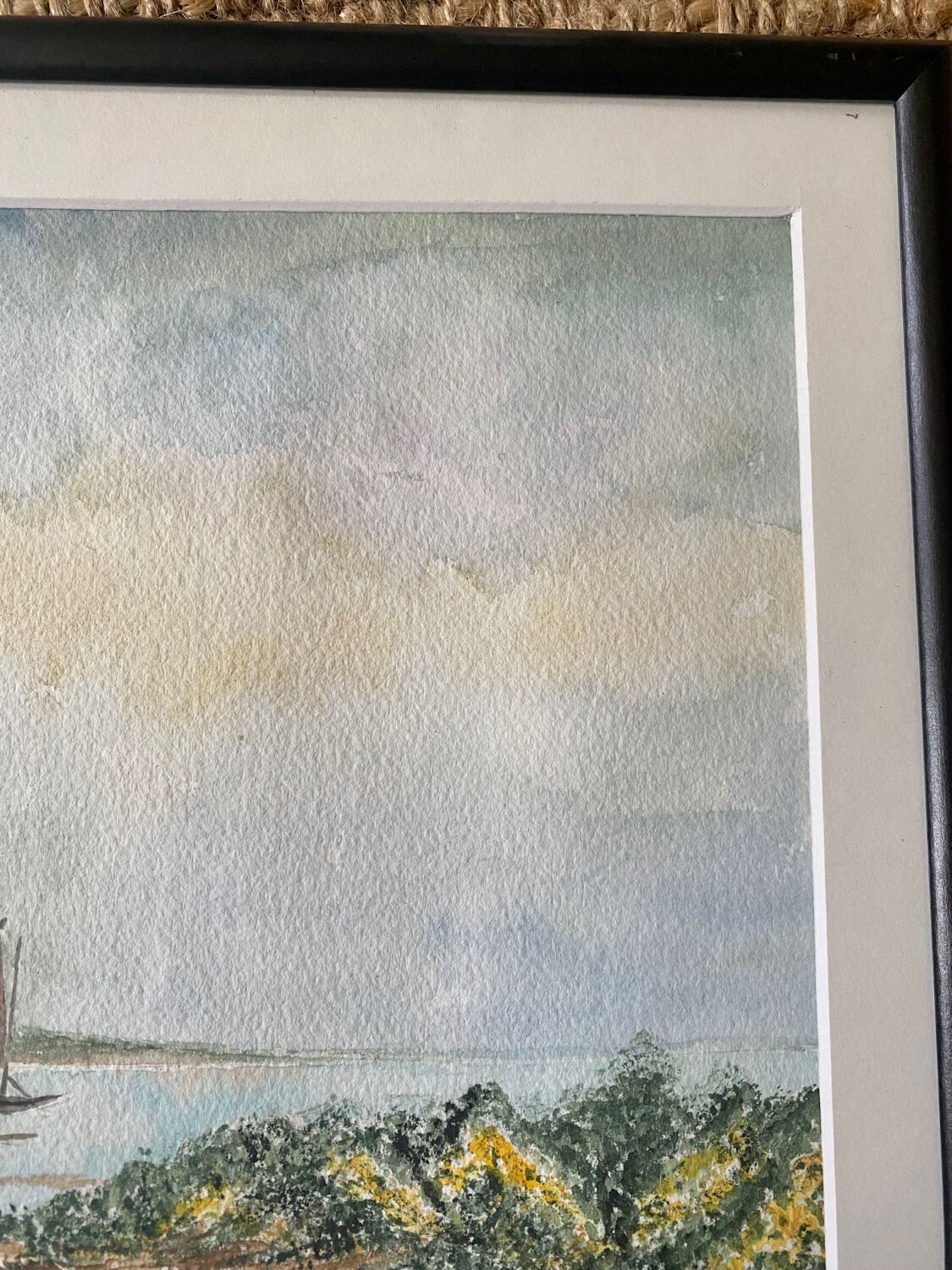 Aquarelle paysage de Bretagne