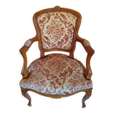 Fauteuil cabriolet ancien bergère chaise
