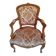 Fauteuil cabriolet ancien bergère chaise