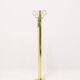 Mid century Belgo Chrom brass & chrome coat rack 1970s