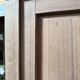 Large workshop wardrobe in pitch pine - Early 20th century
