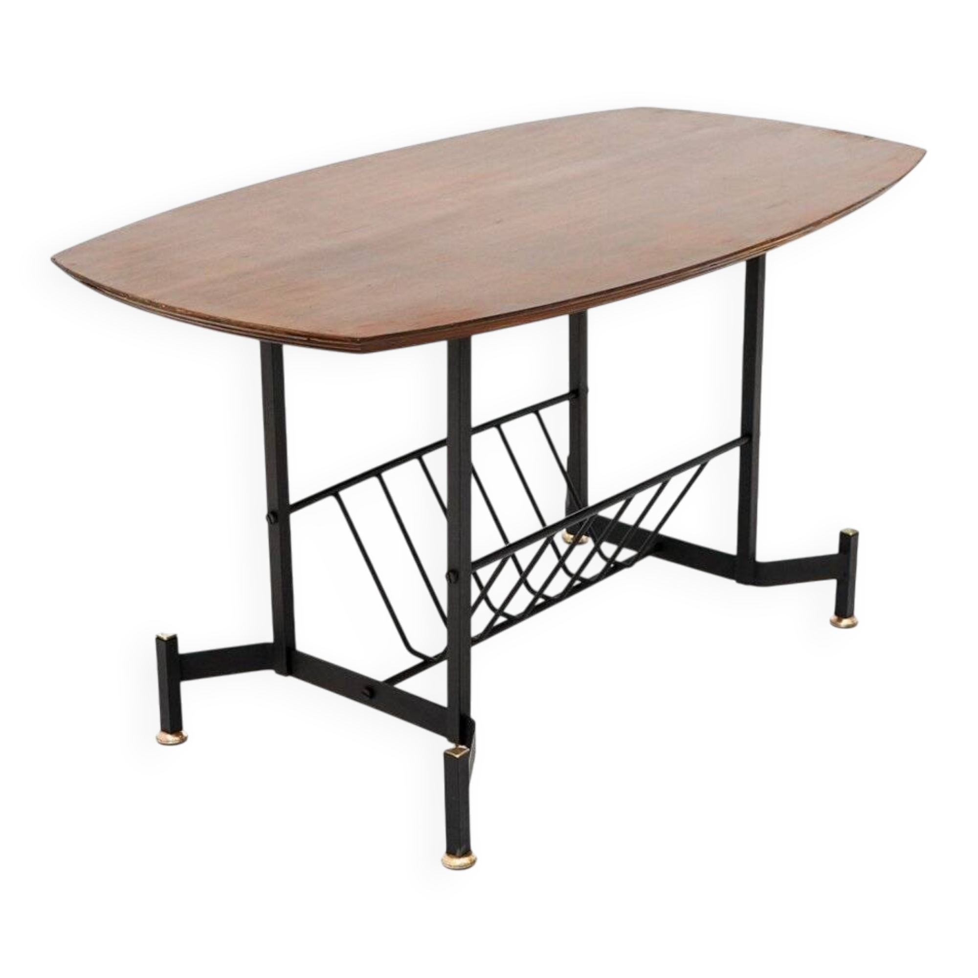 Coffee table with magazine rack, 1950s