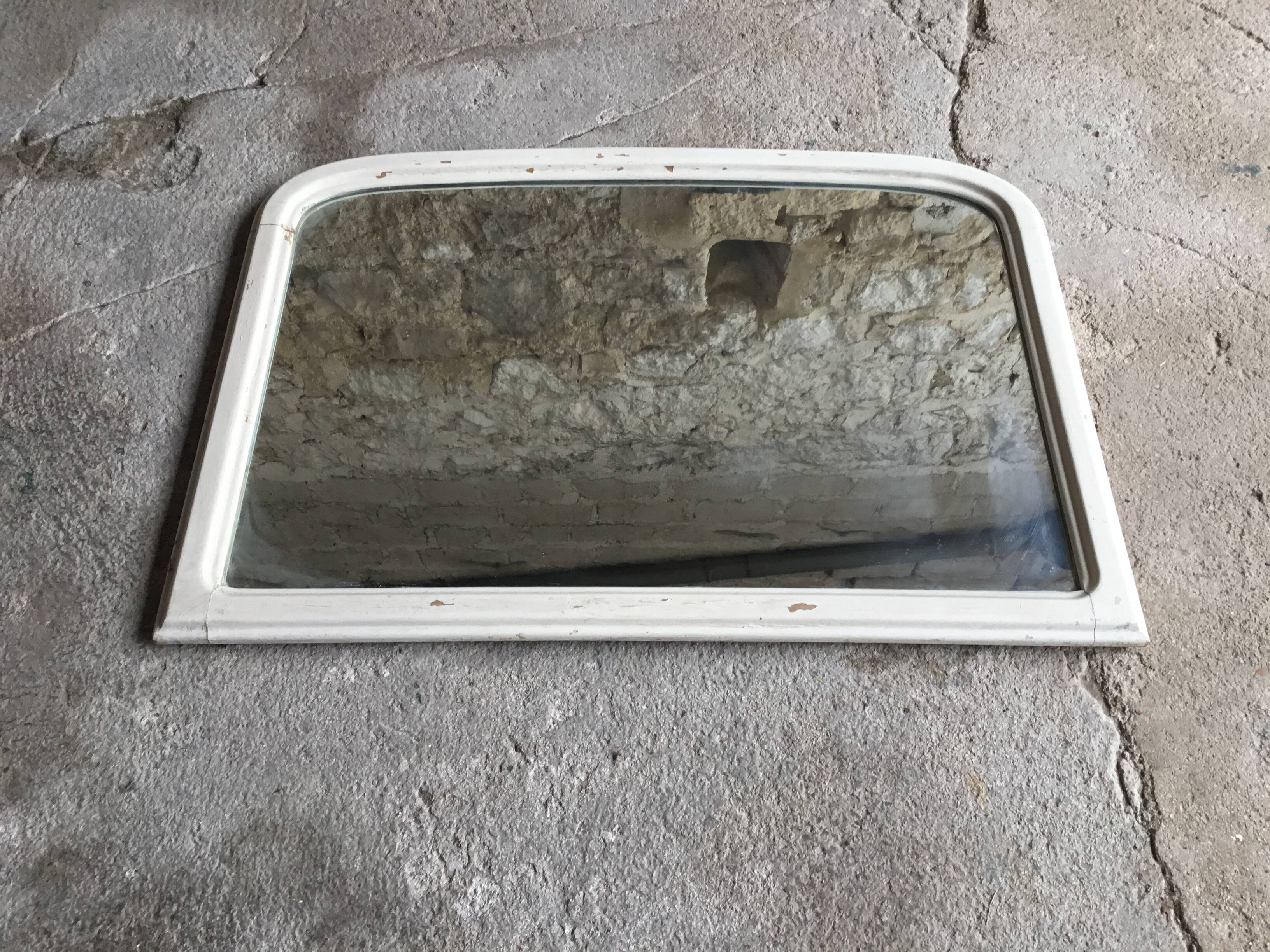 Trumeau or mirror to stand with rounded shape - mid-20th century