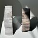 Black petrified wood bookend H17 L17 P6