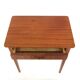 Scandinavian mahogany bedside table, Sweden, 1950
