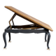 Table basse relevable extensible