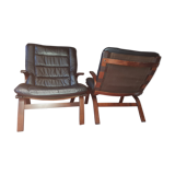 Lot of 2 armhairs from 70 years