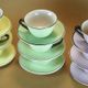 Orchies Moulin des Loups earthenware tea or coffee set, art deco service