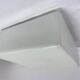 Mid-Century Milk Glass Flush Mount or Wall Light, Czechoslovakia
